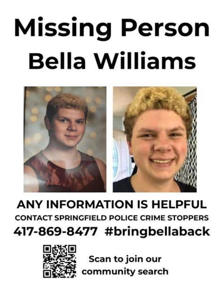 Bella Williams Missing