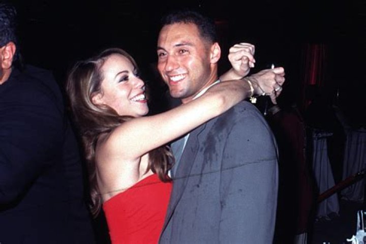 Derek Jeter and Mariah Carey