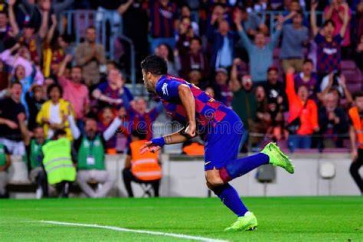 Luis Suarez Celelbrating After Scoring Goal for Liverpool