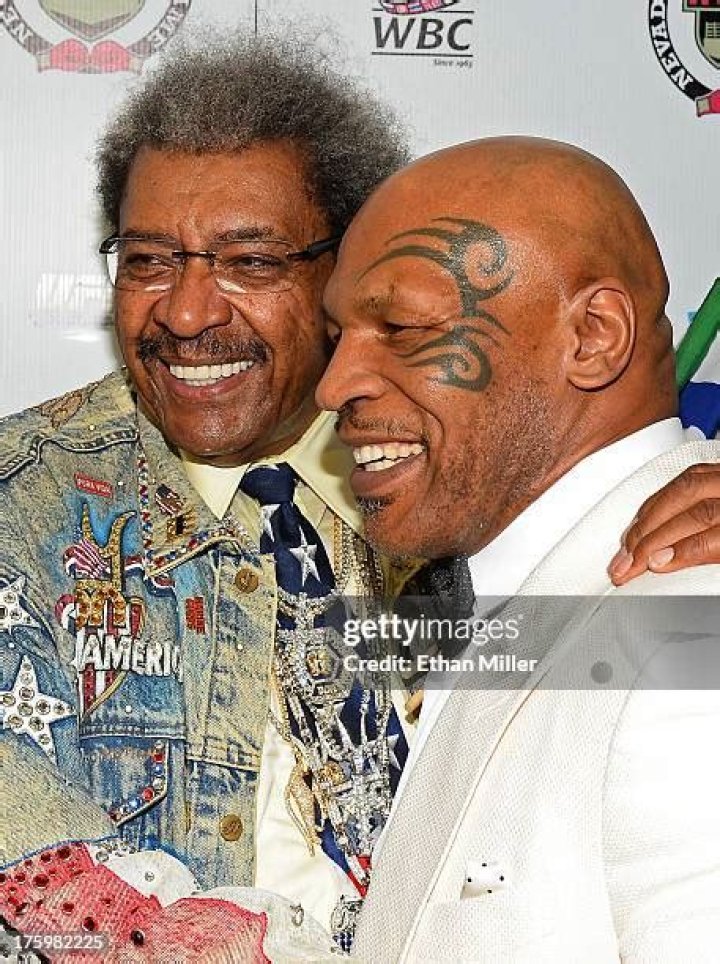 Mike Tyson At Nevada Boxing Hall Of Fame Induction Ceremony