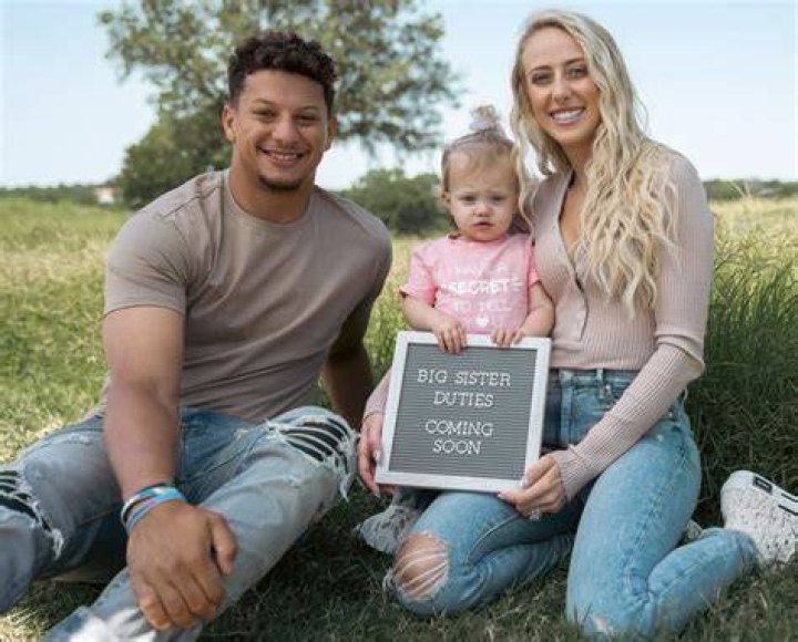 Patrick Mahomes and Brittany Matthews with their pet dogs, Steel and Silver. Know more about their dating life.