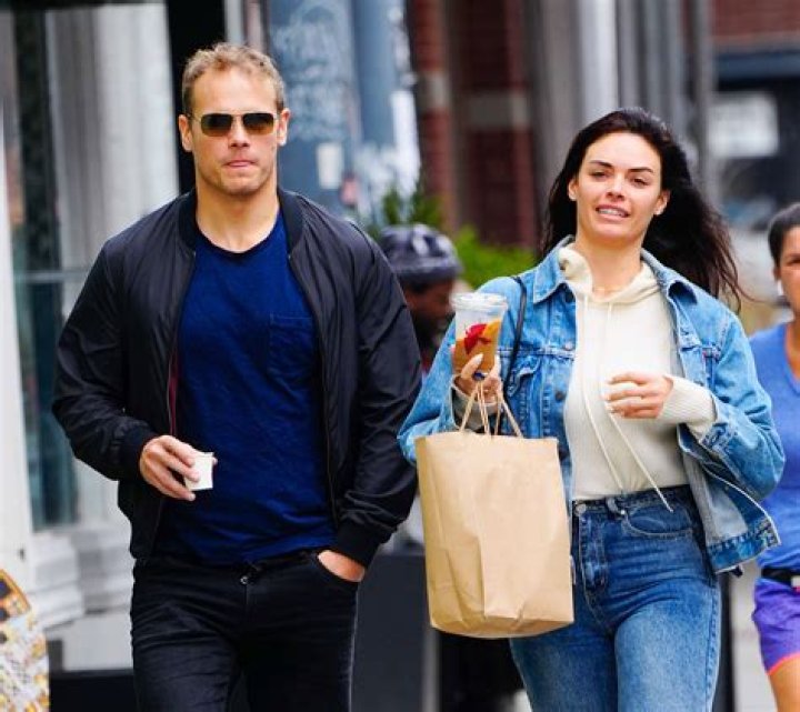 Sam Heughan and Monika Clarke