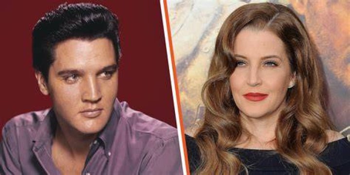 With Lis Marie Presley